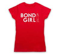 Girl British Spy James Film Sidekick Love Interest Mens & Womens White Yellow Black Red Mens Women T Shirt 100% Cotton7307(Large)