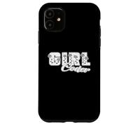 Girl Coder más Damas en el Espacio de codificación tecnología Mujeres código Carcasa para iPhone 11