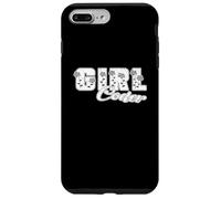 Girl Coder más Damas en el Espacio de codificación tecnología Mujeres código Carcasa para iPhone 7 Plus/8 Plus
