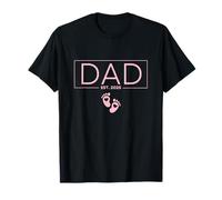 Girl Dad Est 2025 To Be Gifts por primera vez, niña, papá nuevo Camiseta