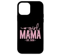 Girl Mama EST 2026 Pregnancy Reveal Mom To Be New Mommy Carcasa para iPhone 12 Mini