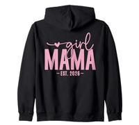 Girl Mama EST 2026 Pregnancy Reveal Mom To Be New Mommy Sudadera con Capucha