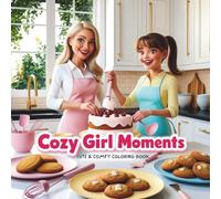 Girl Moments Coloring Book: Cozy and Cute Daily Scenes for Relaxation: 60 Comforting Illustrations to Inspire Calm and Creativity for Teens and Adults