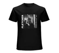 Girl of My Dreams Tour Fletcher Inspired Fletcher Vintage Unisex 100% Cotton Short-Sleeve T-Shirts Black S