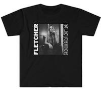 Girl of My Dreams Tour Fletcher Inspired Vintage Unisex 100% Cotton Short-Sleeve T-Shirts Black XXXL