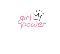 Girl Power: Blank Journal for Strong Women 200 Blank White Pages