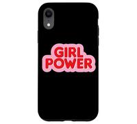 Girl Power Feminist GRL PWR - Camiseta para mamá Carcasa para iPhone XR