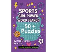 Girl Power Sports: Word Search With Easy to Read Print about Girl Power Sports, Softball Baseball, Golf and more | 6X9 inches 110 pages 50+ puzzles... ... time (The Ultimate Word Search Collection)