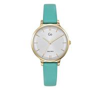 Girl Reloj Mujer Acero Dorado Cuero Verde 699948, correa