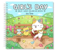Girl’s Day: Self-Love Coloring Book for Adults & Teens Featuring Activities in Everyday Life