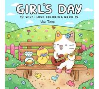 Girl’s Day: Self-Love Coloring Book for Adults & Teens Featuring Activities in Everyday Life (Fuzzy Friends Coloring)