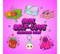 Girl Self-Love: A Cute, Cozy & Aesthetic Coloring Book of Hygge Moments for Comfy Vibes at Night (Bold & Easy Series)