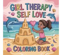 Girl Therapy Self Love Coloring Book: Bold Line Build Focus For Early Learners Coloring Pages Perfect Birthday Gift Screen Free Quiet Time Encourage ... Early Learners Coloring Pages Perfect Birthda