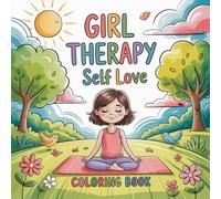 Girl Therapy Self Love Coloring Book: Coloring Pages For Early Learners Bold Line Screen Free Quiet Time Great Christmas Gift Boost Creativity Enjoy ... Pages For Early Learners Bold Line