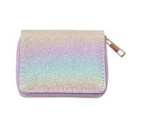 Girl Wallet - 11x8.5x2.5cm Cute PU Leather Zipper Coin Pouch | Mini Portable Card Cash Organizer Fashion Accessory Compact Travel School Shopping Storage Purse System Lightweight Daily Use