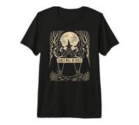Girl Will Be Girls Witchy - Diseño de Temporada Espeluznante de Halloween Camiseta Premium
