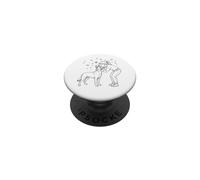 Girl with Malinois, Girls with Mals, Cute Belgian Malinois PopSockets PopGrip Adhesivo