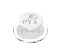 Girl with Malinois, Girls with Mals, Cute Belgian Malinois PopSockets PopGrip para MagSafe
