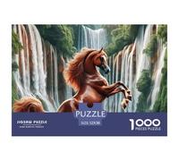 Girl with Pony in Barn Cartón Juego Desafiante, Relajarse Después del Trabajo Y Días Intensos 52x38cm/1000pcs