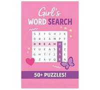 Girl Word Search Puzzle Book: Girly Activity Book for Kids, Teens, and Adults! Easy to read print | 50+ Puzzles | 110 Pages | 6x9 | Girl puzzle Book