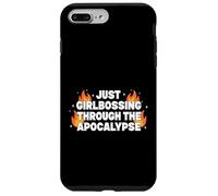 Girlbossing a través del apocalipsis Mujer Fuerte Cita Carcasa para iPhone 7 Plus/8 Plus