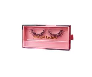 GirlGotLashes Heart To Break Mini Box | Extensión de pestañas DIY | 15-16 mm C-Curl Lashes con volumen | 5-7 días de duración | Vegano y hecho a mano | 1 par de pestañas