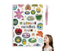 Girlhood Sticker Book, 2026 Girl Sticker Book with 1260+ Retro Aesthetic Stickers, Retro Aesthetic Stickers for DIY Scrapbook Supplies, Journaling, Phone Case (1pc)