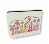 Girlly Bolsa de maquillaje para hija: perfecta para mi hija, bolsa de cosméticos de mamá para hijas, mujeres y adolescentes. Regalo ideal para viajes, cumpleaños, Navidad., Blanco apagado, Regalos