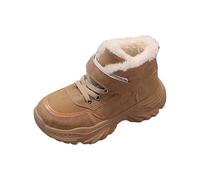 Girls and Boys Children's Casual Shoes Mesh Soft Sole Transpirable Sports Short Chica Negro Botines de punta ciclista (Khaki, 31 Little Child)