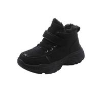 Girls and Boys Children's Casual Shoes Mesh Soft Sole Transpirable Sports Short Chica Negro Botines de punta ciclista (Black, 29 Little Child)