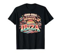 Girls Baddies Trip Retro Beach Dress Bad Girls Go To Ibiza Camiseta