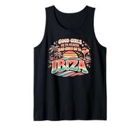 Girls Baddies Trip Retro Beach Dress Bad Girls Go To Ibiza Camiseta sin Mangas