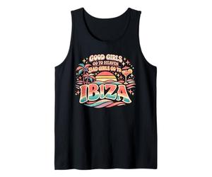 Girls Baddies Trip Retro Beach Dress Bad Girls Go To Ibiza Camiseta sin Mangas