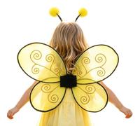 Girls Bee Wings - Kids Cosplay Costume - Carnival Fancy Dress Accessory