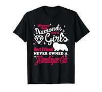 Girl'S Best Friend Never Owned A Himalayan Cat Funny Kitten Camiseta