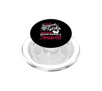 Girl'S Best Friend Never Owned A Persian Cat Funny Kitten PopSockets PopGrip para MagSafe