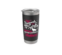 Girl's Best Friend Never Owned A Tonkinese Cat Funny Kitten Vaso térmico de acero inoxidable de doble pared