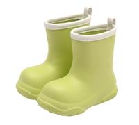 Girls Boots For School and Outdoor Activities Comfortable Casual Shoes For Kids Age 3 12 Year Old (Green 3-4Years)