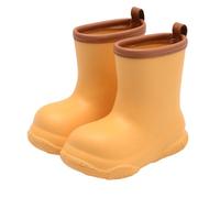 Girls Boots For School and Outdoor Activities Comfortable Casual Shoes For Kids Age 3 12 Year Old (Yellow 5-6Years)