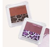 Girls Chat - Neon Leopard Blusher & Highlighter Palette - 6 Colors #03 - 4g + 2.5g