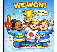 Girls fun hockey coloring book