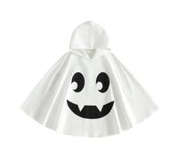 Girls Ghost Costume Scary Cosplay - Hooded Cape Cloak Props Boys Ghost for | Boys Ghost Costume for Party Carnivals Club Activities Daily | Indoor Outdoor Holiday Birthday Home Stage Performance Girls