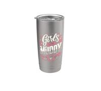 Girls Gone Muddy Mud Run Princess Vaso térmico de acero inoxidable de doble pared