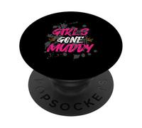 Girls Gone Muddy Race - Carrera de Barro PopSockets PopGrip Adhesivo