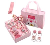 Girls Hair Accessories, Princess Hair Accessories for Toddler Girls - Set of 18 Stylish Hairpins, Assorted Fairy Headgear Set for Birthday Parties, School, and Ballet, Perfect Toddler ’ Fashi