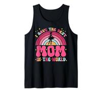 Girls I Have the Best Mom in the World Mothers Day for Kids Camiseta sin Mangas