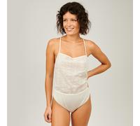 Girls In Paris Body de tirantes finos Suzan. Talla S. Color Blanco