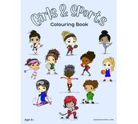 Girls in Sports Coloring Book: 40+ Action-Packed Pages for Future Champions: 20+ Empowering Action Illustrations Featuring Soccer, Gymnastics, ... and More with Fun Sports Vocabulary