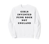 Girls Invented Punk Rock Not England - Green Sudadera