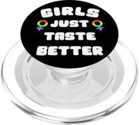 Girls Just Taste Better LGBT Orgullo Lesbianas PopSockets PopGrip para MagSafe